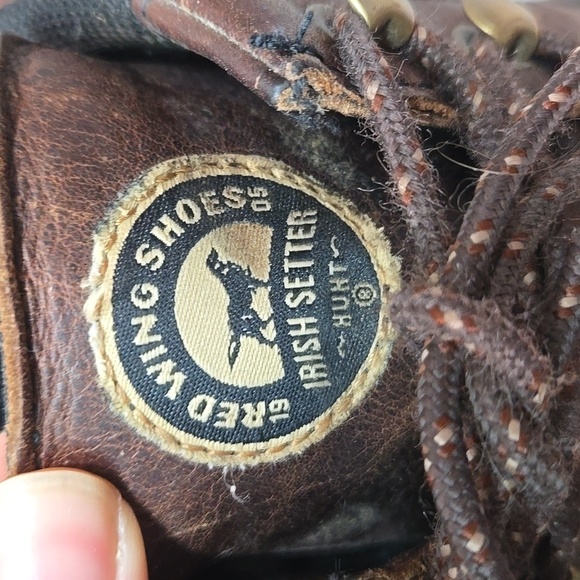 Red Wing Shoes Hunt 807Irish Setter Ultra Dry Waterproof Men Leather Boots 12D - Picture 4 of 11